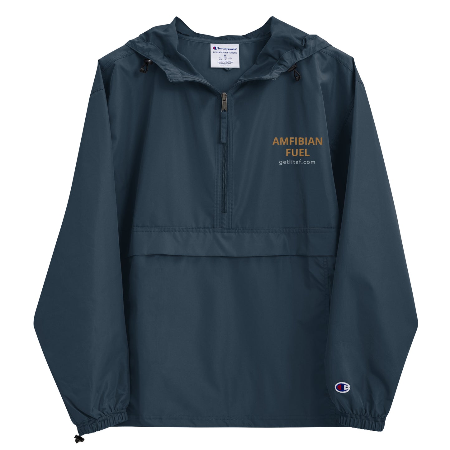 AF Embroidered Packable Jacket