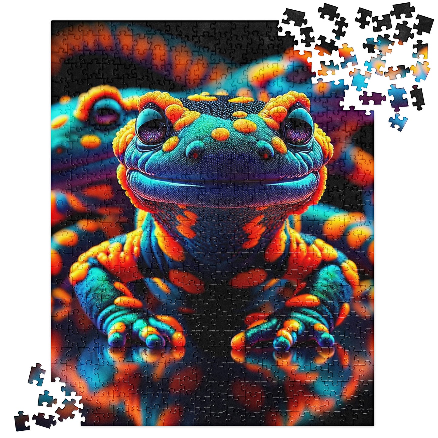 Salamander Reflection Puzzle