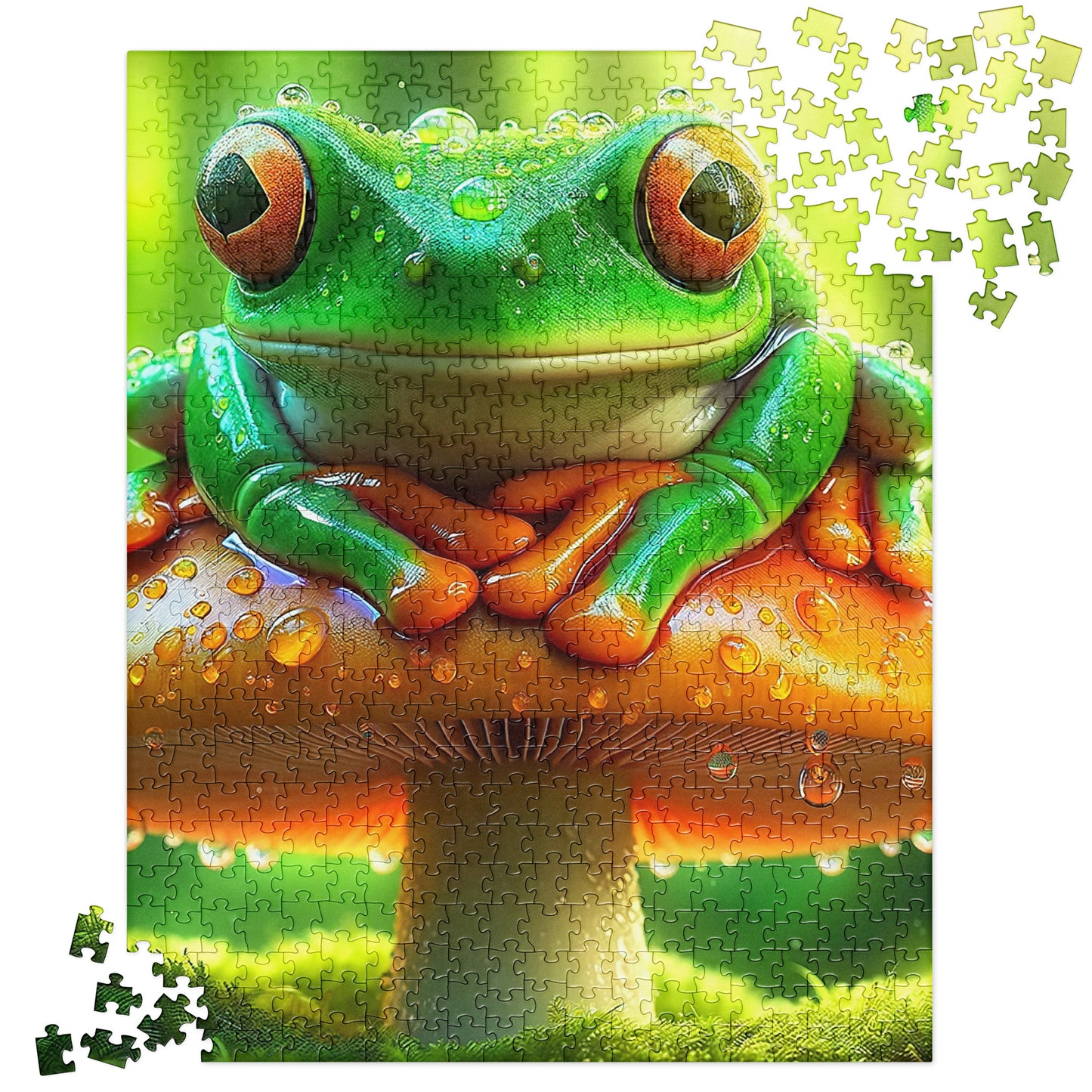 Sunny Frog Puzzle