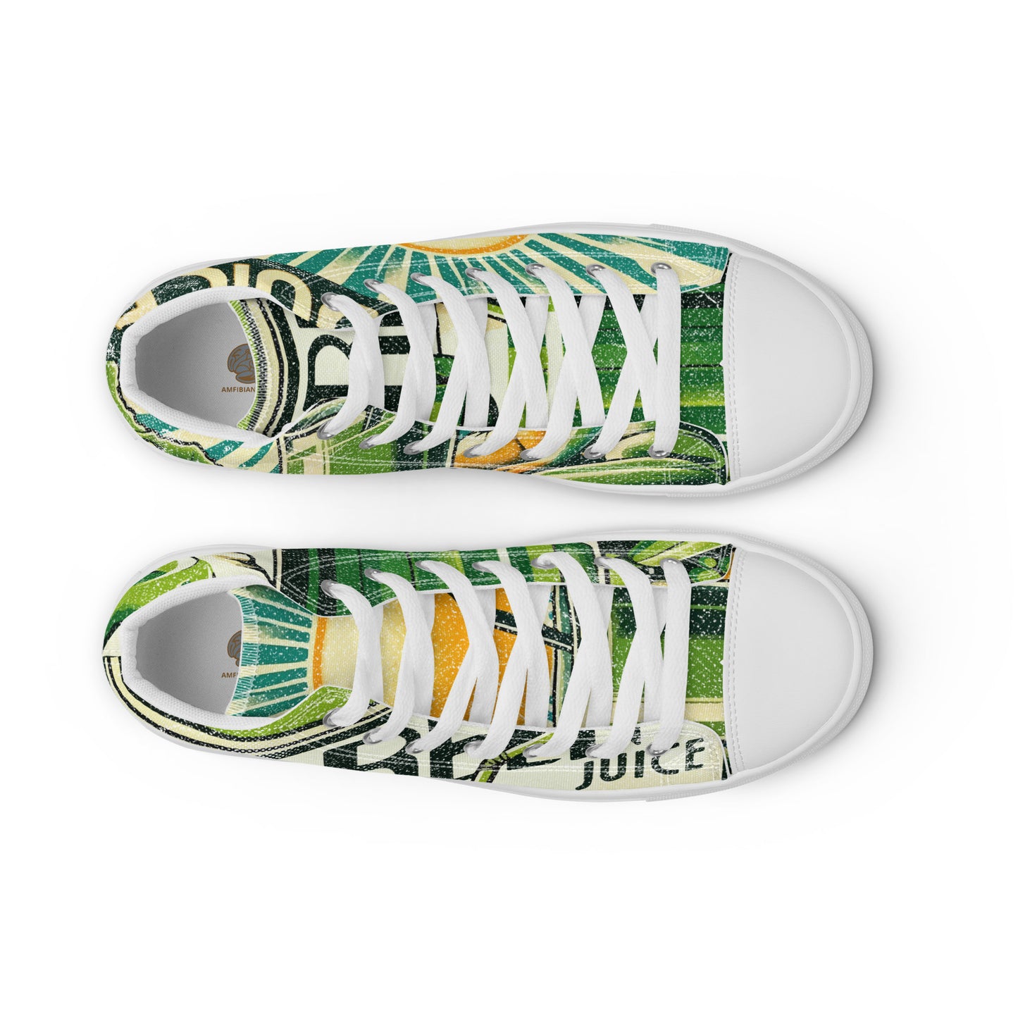 Women's Green Juice High Tops