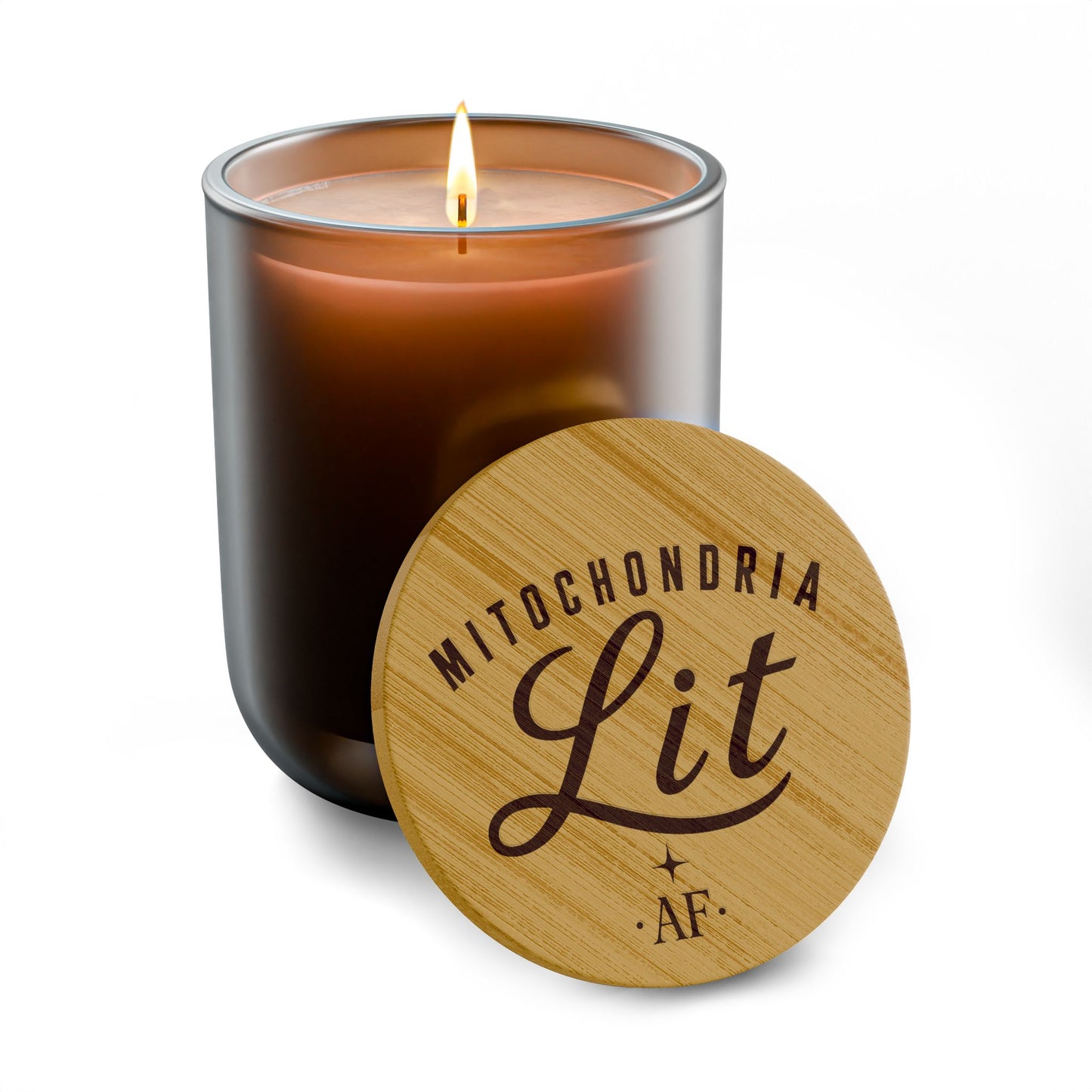 Mitochondria Lit Soy Candle
