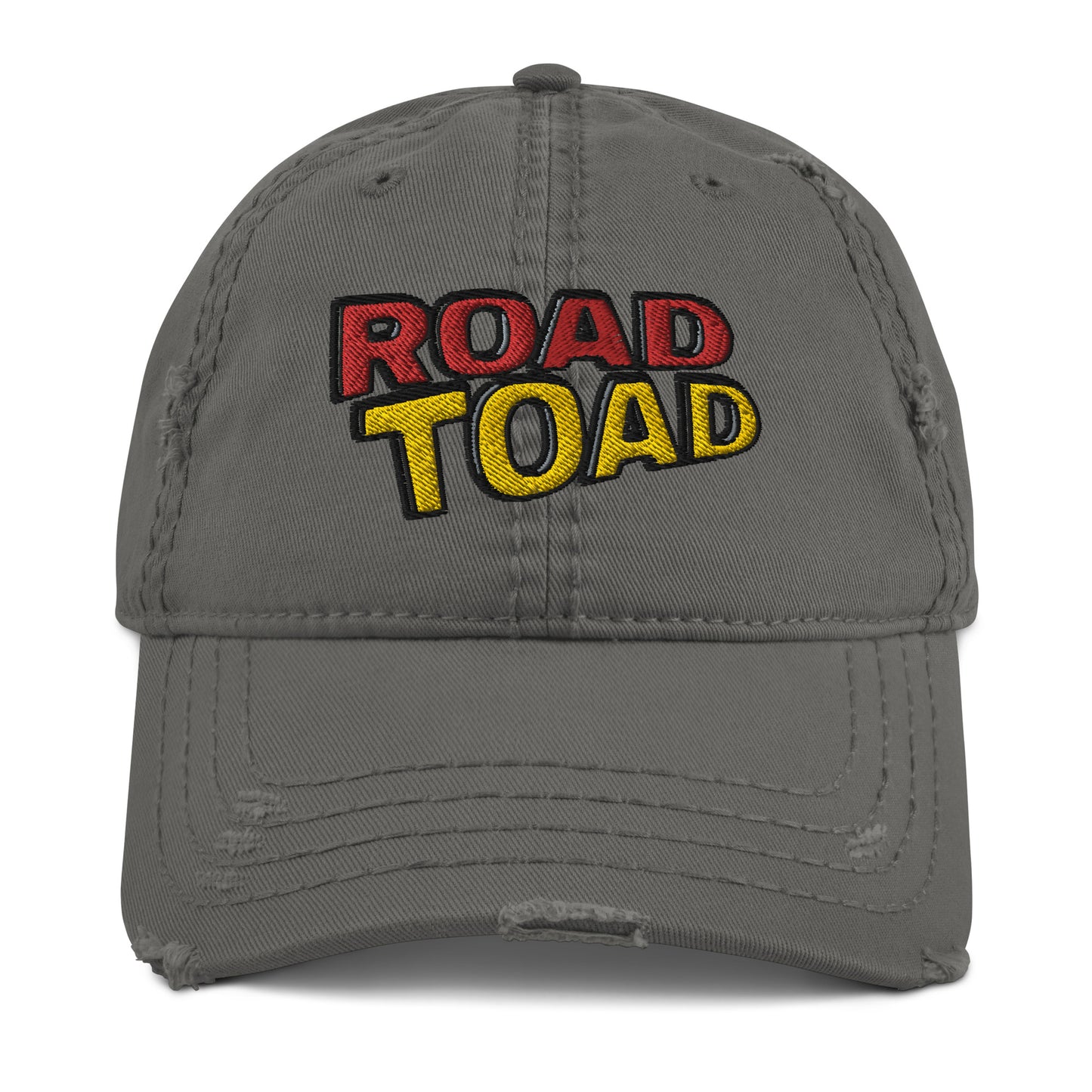 Road Toad Distressed Hat