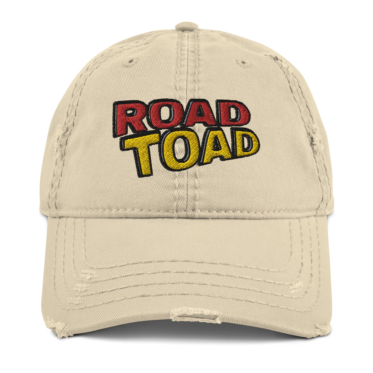 Road Toad Distressed Hat