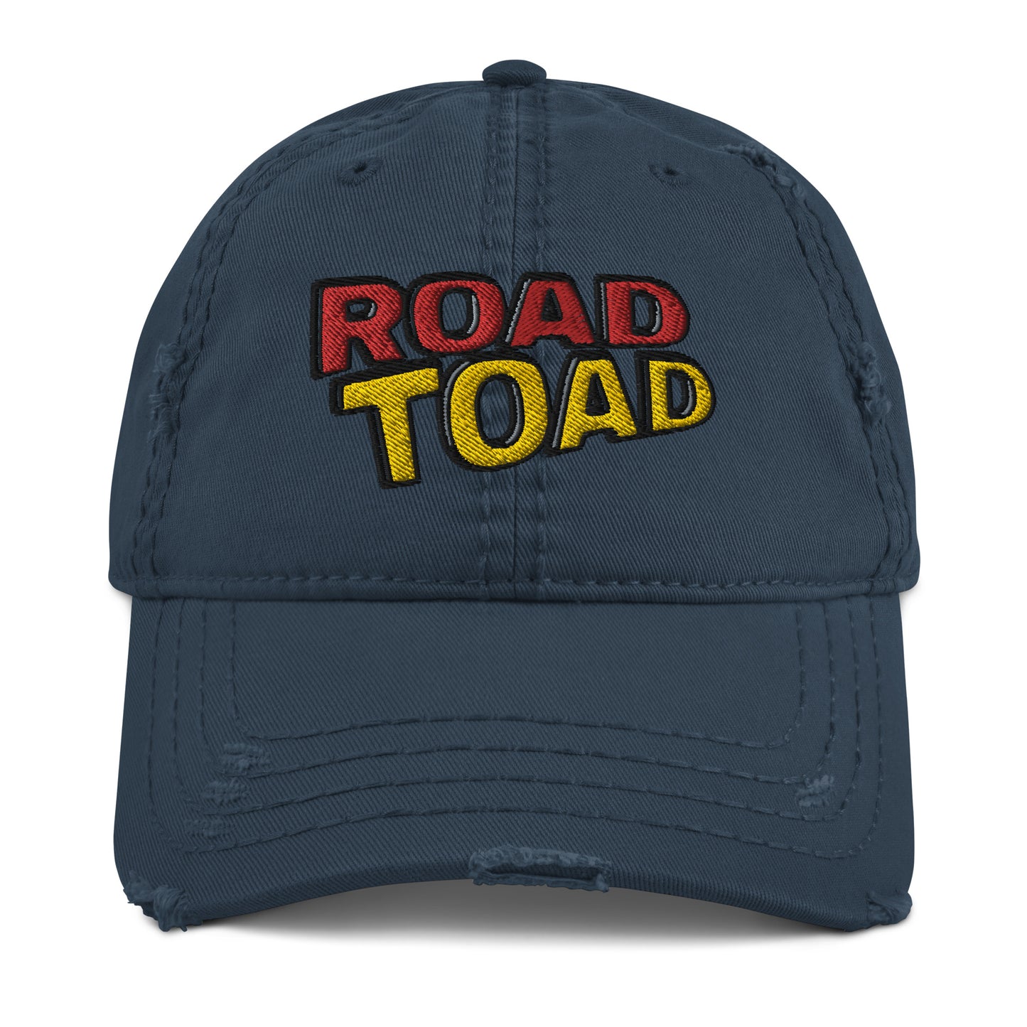 Road Toad Distressed Hat