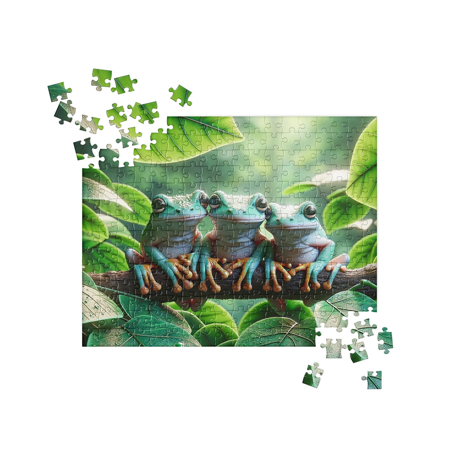 Frog Friends Puzzle