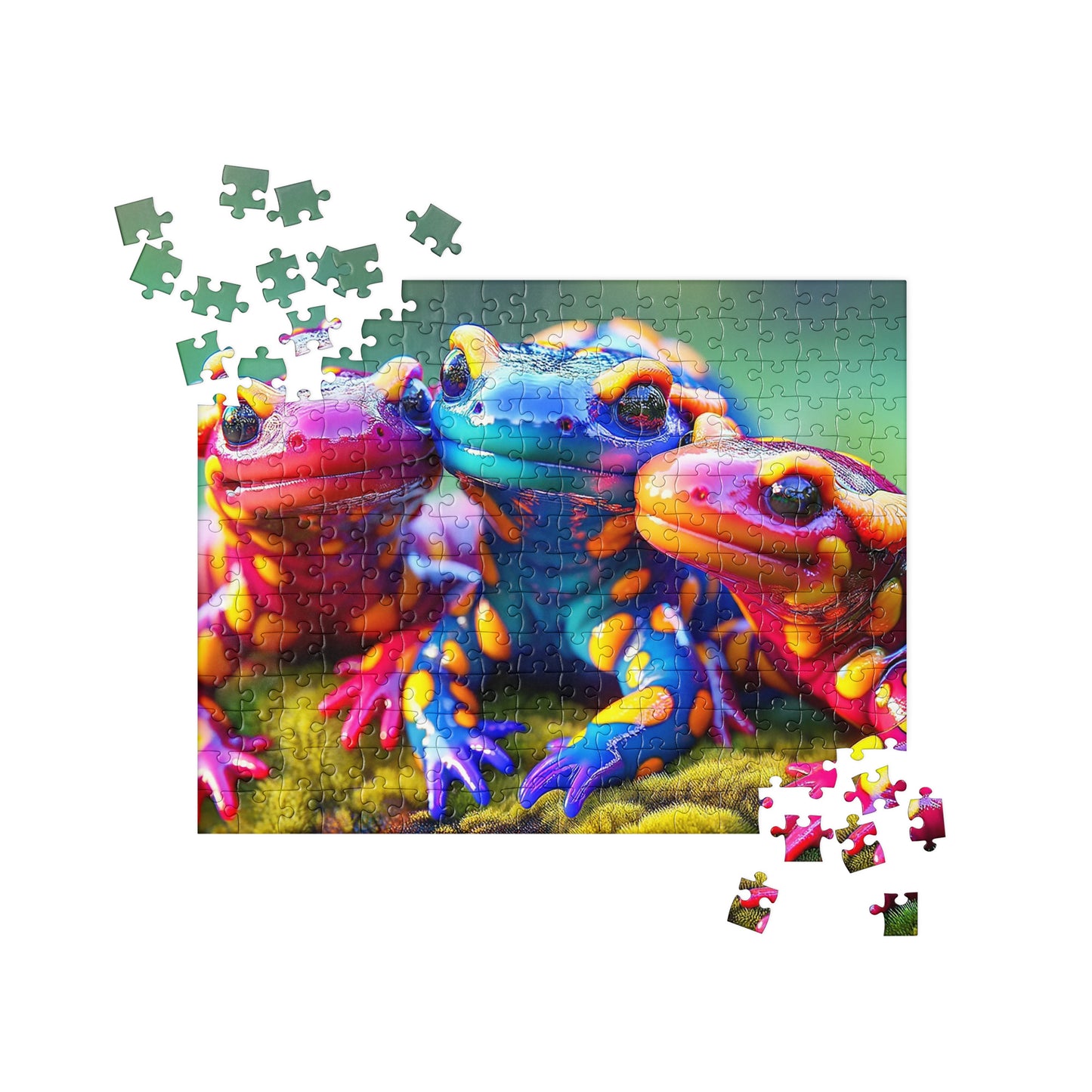Salamander Friends Puzzle