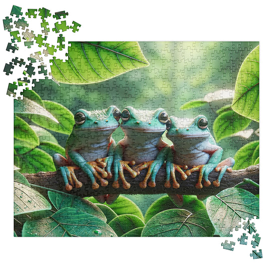 Frog Friends Puzzle