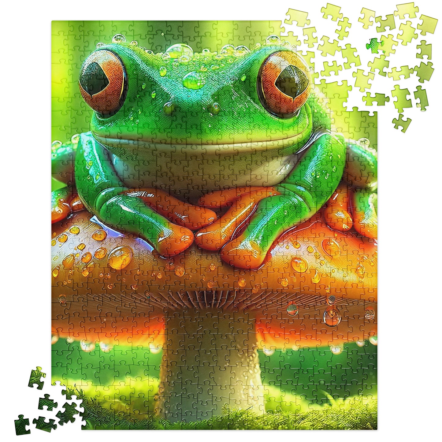 Sunny Frog Puzzle